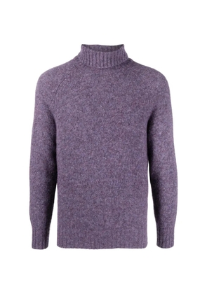 Brunello Cucinelli turtleneck raglan-sleeve sweater - Purple