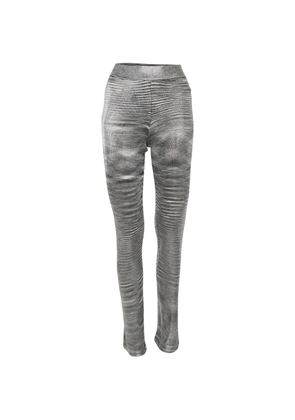 Missoni Pre-Owned knitted leggings - Silver