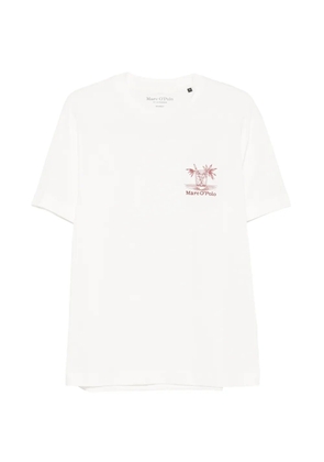Marc O'Polo logo-embroidered T-shirt - White