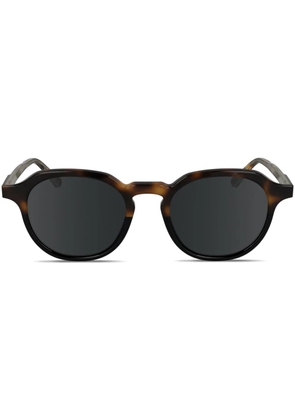 Calvin Klein round-frame sunglasses - Black