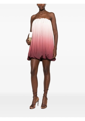 L'IDÉE Flute mini dress - Neutrals