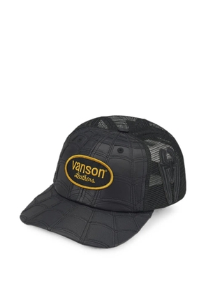 Supreme x Vanson Leathers x Marvel logo-patch baseball cap - Black