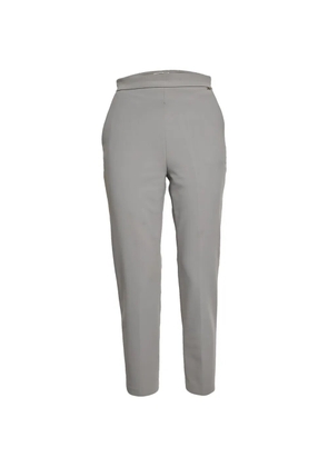 Elisabetta Franchi crepe straight-fit trousers - Grey
