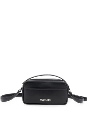 Jacquemus Baneto logo-plaque mini shoulder bag - Black