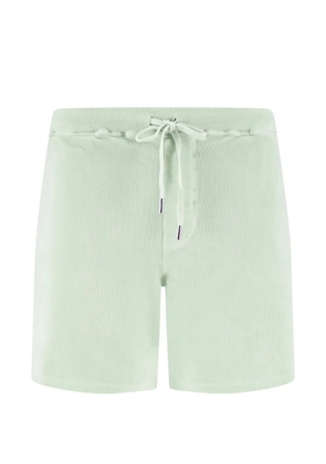 Fedeli terry-cloth drawstring shorts - Green