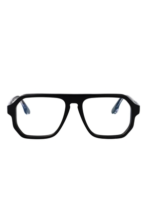 Victoria Beckham Eyewear oversize-frame glasses - Black