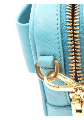 Prada Pre-Owned 2010s Saffiano shoulder bag - Blue