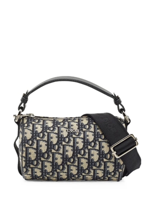Christian Dior Pre-Owned Oblique Roller messenger tote bag - Blue