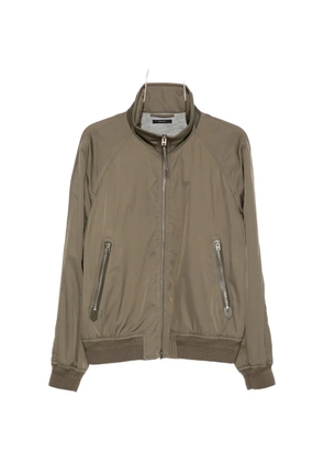 TOM FORD zip-up bomber jacket - Green