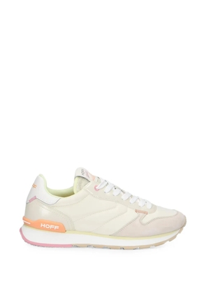 Hoff panelled round-toe sneakers - Neutrals