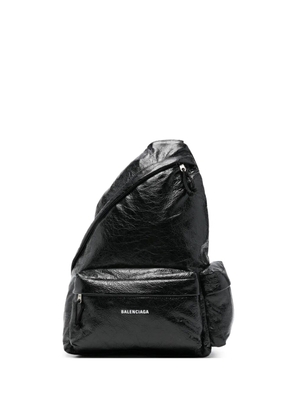 Balenciaga pocket backpack - Black