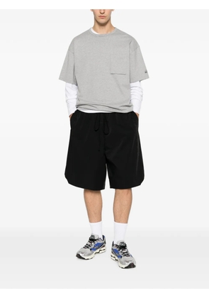 FEAR OF GOD ESSENTIALS logo-embroidered track shorts - Black