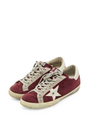 Golden Goose Super Star tricolour sneakers - Red