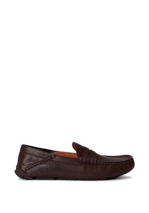 Polo Ralph Lauren Anders leather penny loafers - Brown