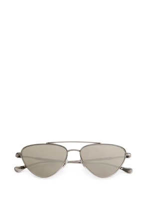 Jil Sander double-bridge sunglasses - Silver