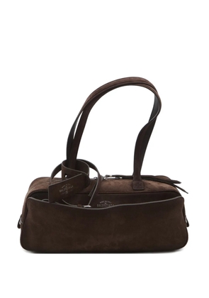 Balenciaga Carrie shoulder bag - Brown