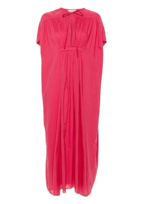 Kristensen Du Nord cotton voile maxi dress - Pink