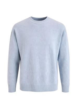 JURTA ribbed-knit sweater - Blue