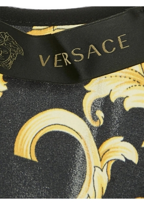 Versace Pre-Owned Medusa-print mini dress - Black