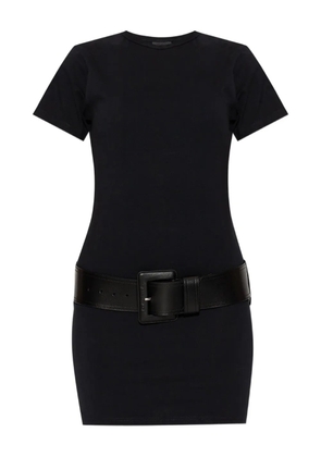 Balenciaga belted mini dress - Black