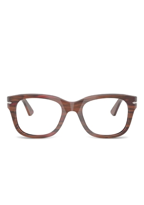 Persol square-frame glasses - Red