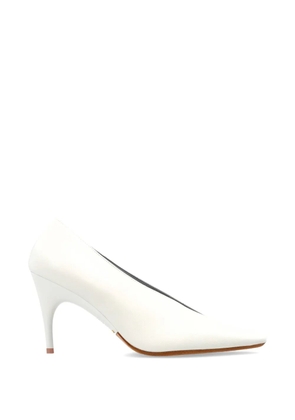 Balenciaga Duchesse pointed-toe V-shape pumps - Neutrals