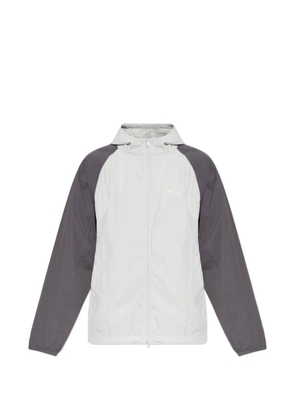 Balenciaga zip-up hooded jacket - Grey