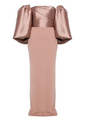 Solace London Floris maxi dress - Pink