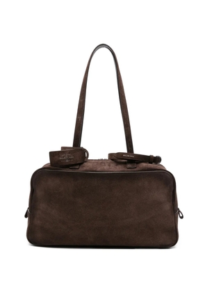Balenciaga medium Carrie brown tote bag