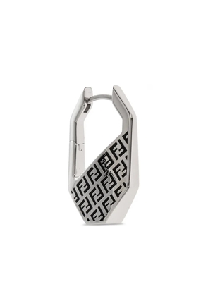 FENDI monogram earrings - Silver