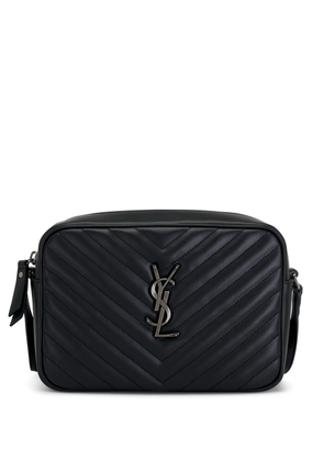 Saint Laurent Lou quilted crossbody bag - Black