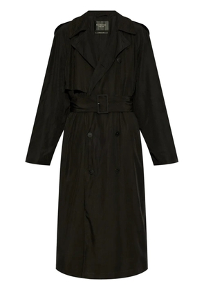 Balenciaga belted trench coat - Black