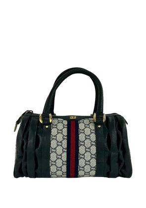Gucci Pre-Owned 20th Century GG Supreme Plus Web boston bag - Neutrals