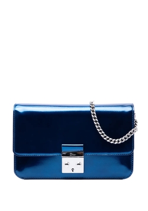 Christian Dior Pre-Owned 2016 Patent Miss Dior Promenade crossbody bag - Blue