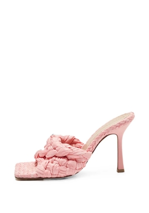Bottega Veneta Pre-Owned Stretch heeled sandals - Pink