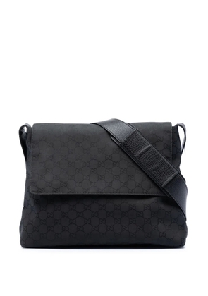 Gucci Pre-Owned 2016-2026 GG Canvas Messenger Bag crossbody bag - Black