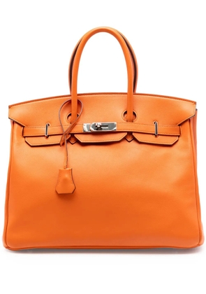 Hermès Pre-Owned 2010 Swift Birkin Retourne 35 handbag - Orange