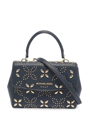 Michael Kors Vintage small Ava stud-embellishment tote bag - Blue