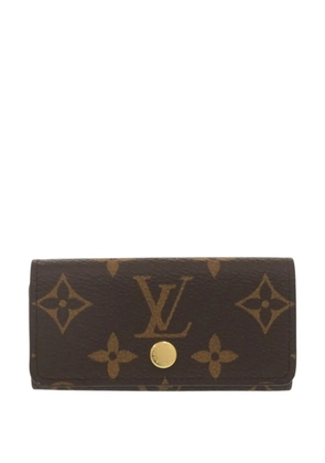 Louis Vuitton Pre-Owned 2021-2026 Monogram 4 key holder - Brown