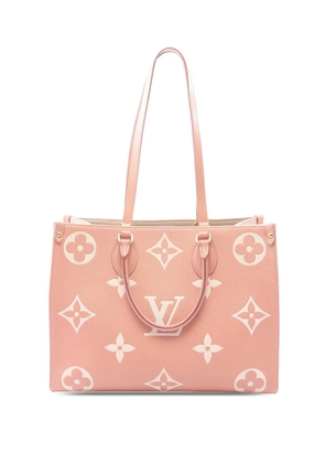 Louis Vuitton Pre-Owned 2021-2026 Monogram EMpreinte Bicolor OnTheGo MM tote bag - Pink