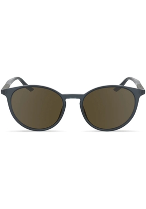 Calvin Klein round frame sunglasses - Blue