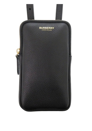 Burberry Pre-Owned 2018-2023 Leather Phone Pouch crossbody bag - Black