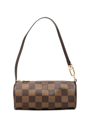 Louis Vuitton Pre-Owned 1990-2010 Damier Ebene Papillon Pochette handbag - Brown
