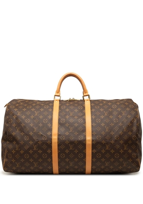 Louis Vuitton Pre-Owned 2000 Monogram Keepall 60 travel bag - Brown
