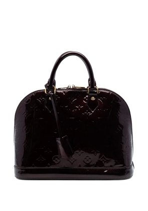 Louis Vuitton Pre-Owned 2012 Monogram Vernis Alma PM handbag - Purple