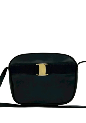 Ferragamo Pre-Owned 2010-2026 Calfskin Vara crossbody bag - Blue