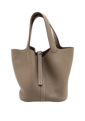 Hermès Pre-Owned 2025 Clemence Picotin Lock 22 handbag - Brown