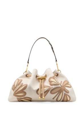 Jimmy Choo Cinch medium shoulder bag - Neutrals