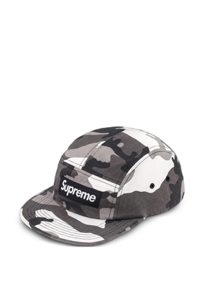 Supreme camouflage-print cap - Grey