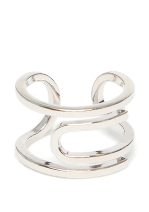 Off-White Paperclip cut-out ring - Silver